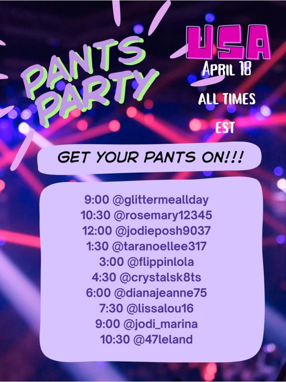 Pants Party USA Train - Picture 2 of 2